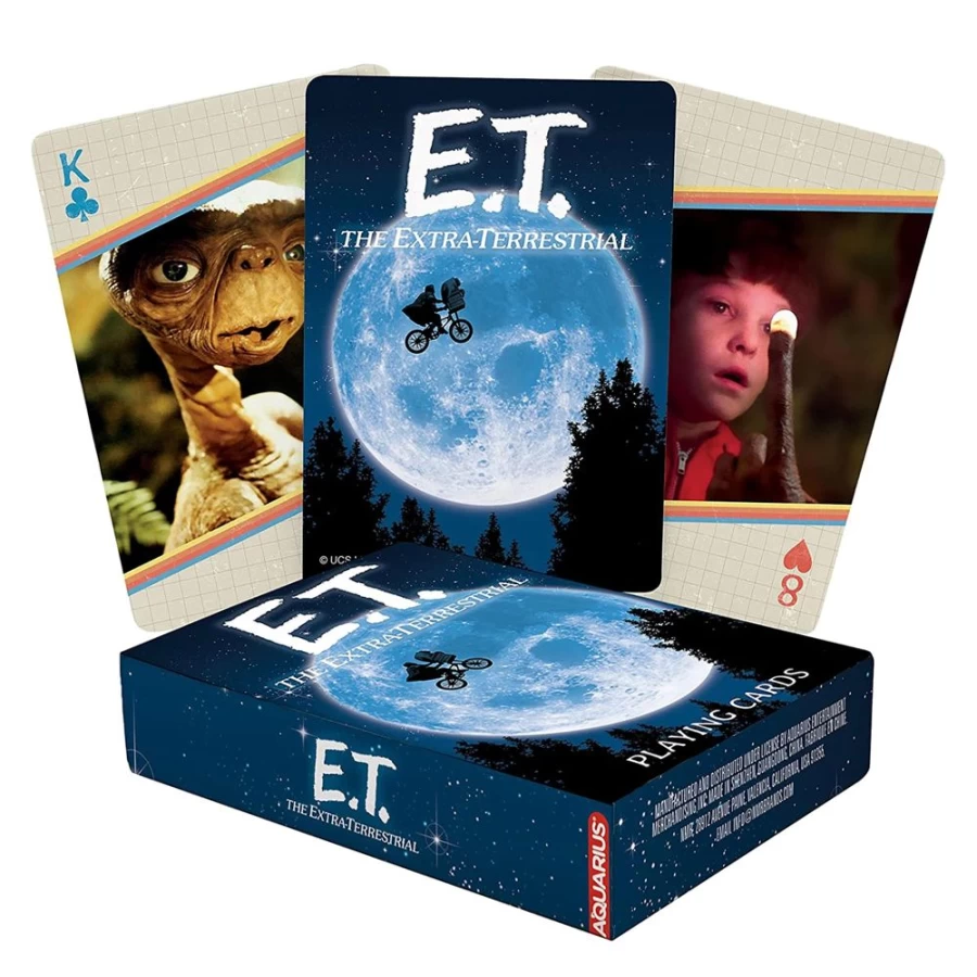 E.T. The Extra Terrestrial Official Toynk Collectible Playing Cards Deck