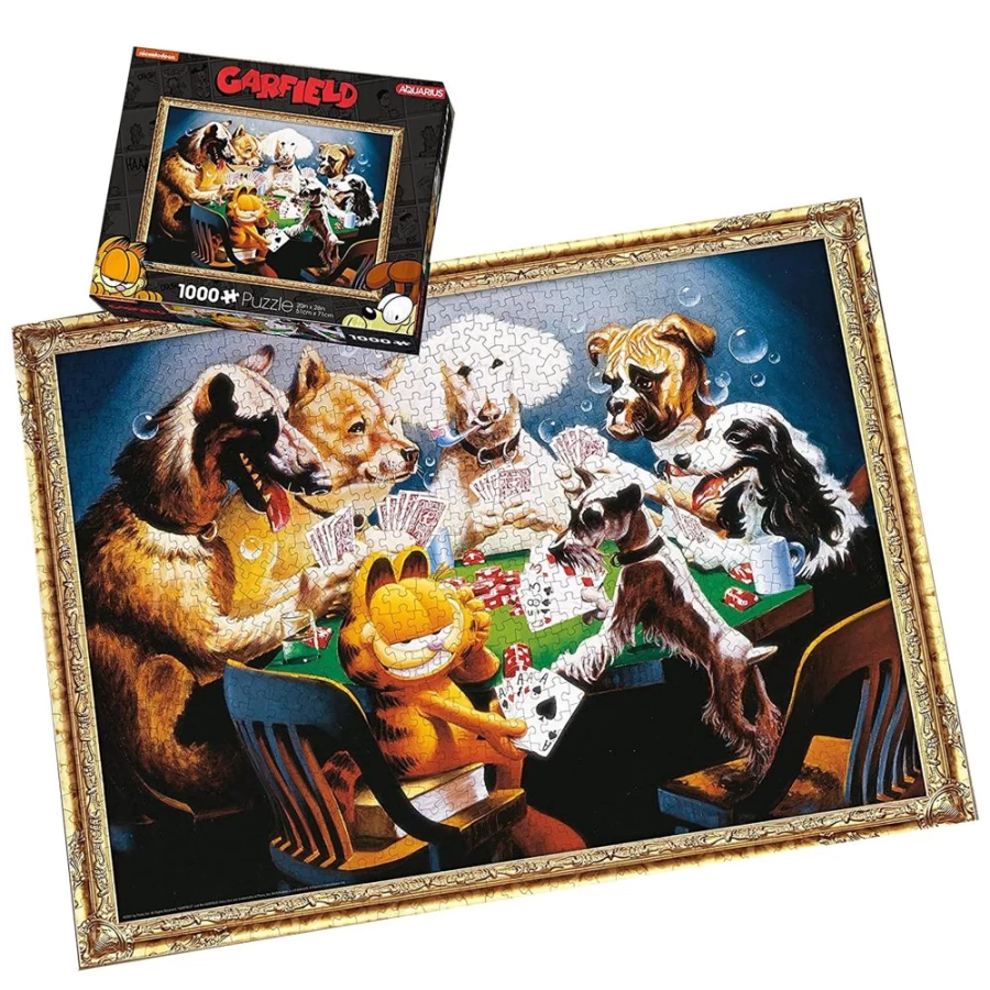 Toynk Garfield 1000-Piece Jigsaw Puzzle for Adults and Kids - Fun Cartoon Challenge