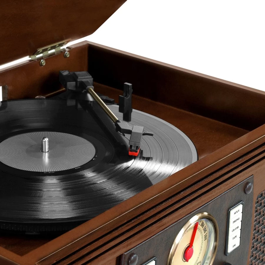 Victrola Navigator Classic 3-Speed Bluetooth Turntable with USB Recording & Wireless Streaming