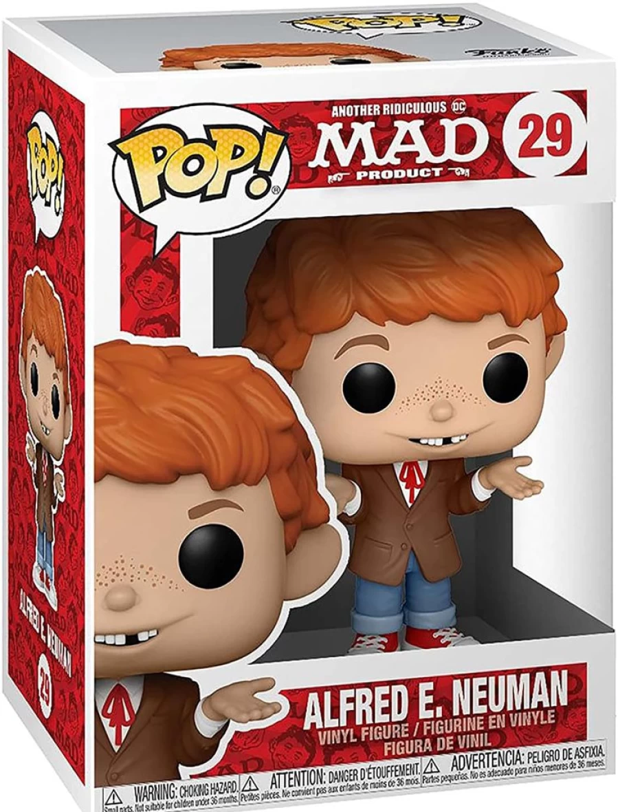 Toynk Exclusive Alfred E. Neuman Funko Pop! Vinyl Figure | MAD TV Collectible