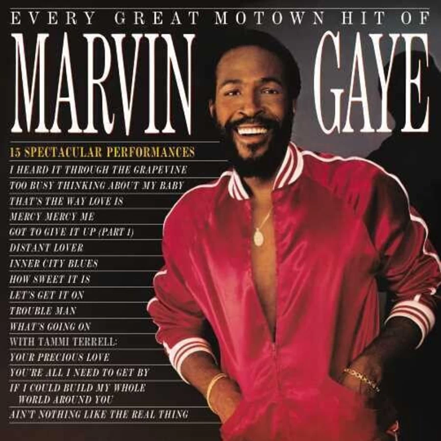 "Marvin Gaye: Every Great Motown Hit - 15 Spectacular Performances Vinyl Record by MeTV Entertainment"