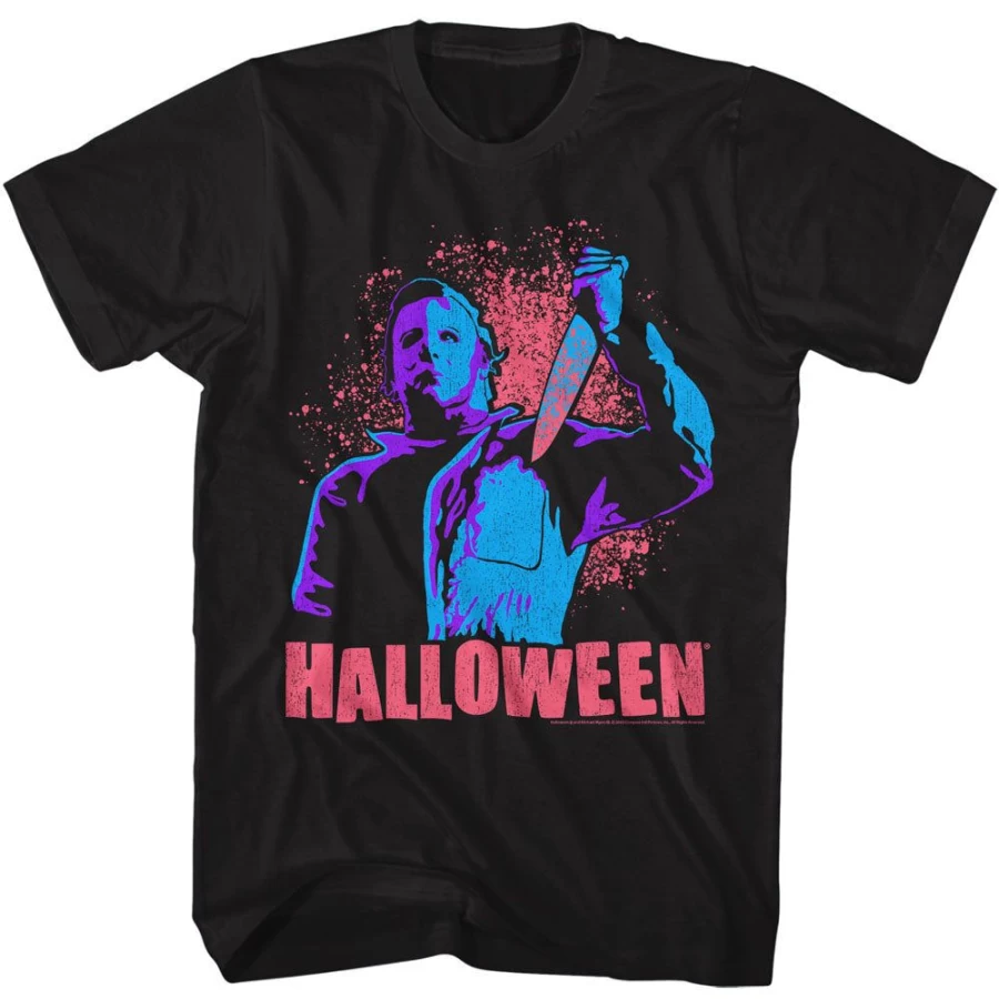 "MeTV Custom Brands Neon Splatter Halloween Decor - Vibrant Spooky Party Supplies"