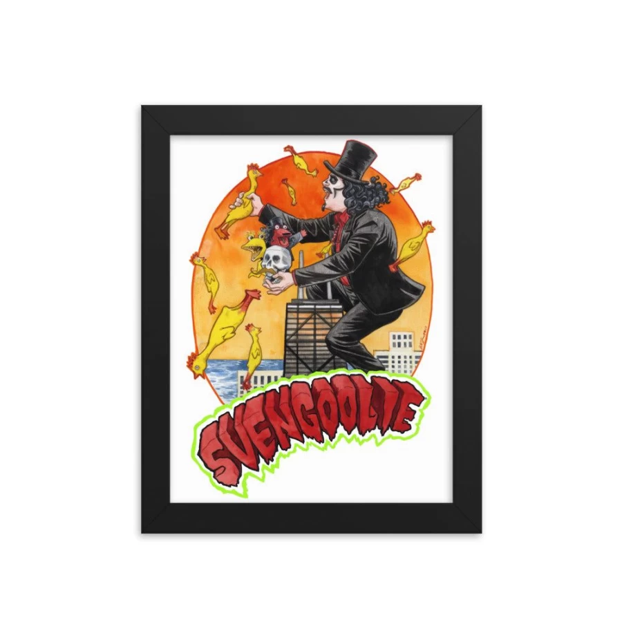 "King Sven Svengoolie® Art Print by Jill Thompson | MeTV Custom Products (2022 Series) | Collectible Pop Culture Poster"