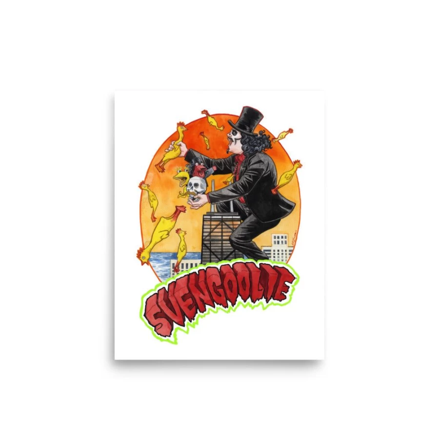 "King Sven Svengoolie® Art Print by Jill Thompson | MeTV Custom Products (2022 Series) | Collectible Pop Culture Poster"