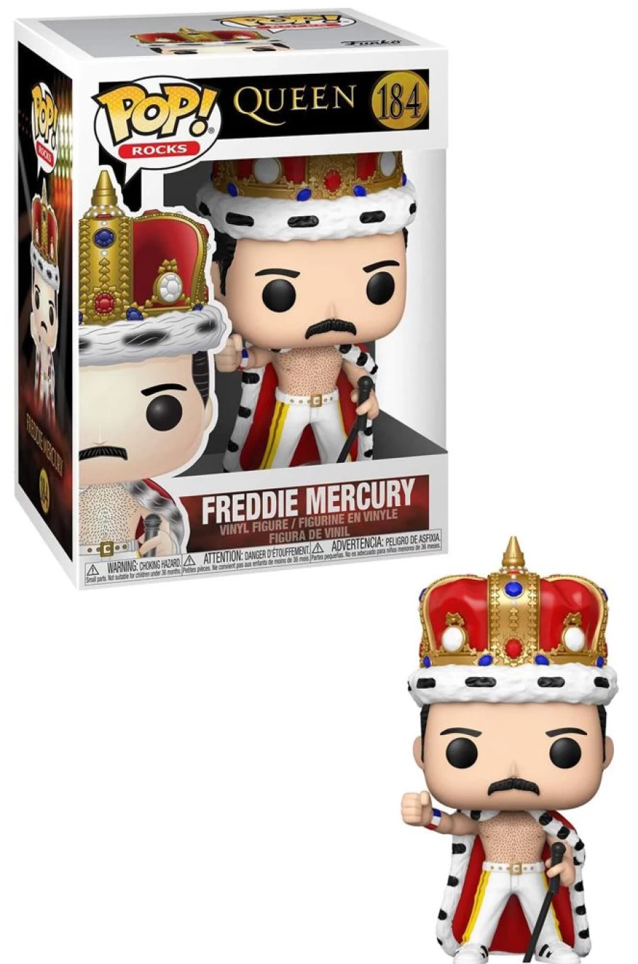 Freddie Mercury Queen Funko Pop Vinyl Figure - Toynk Exclusive Collectible