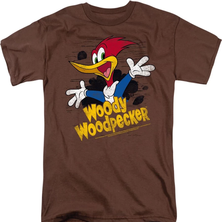 MeTV Custom Classics Woody Woodpecker - Through The Tree Vintage Cartoon Collectible