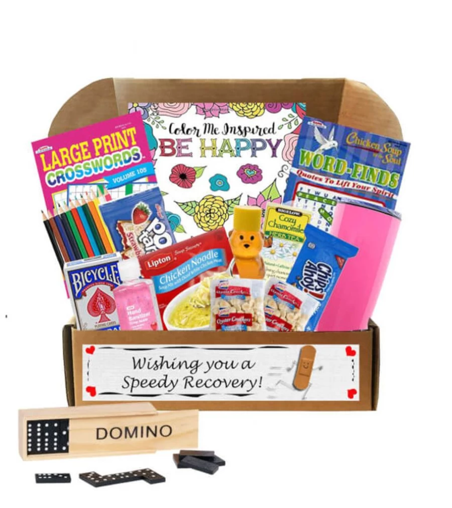"GBDS Get Well Soon Care Package - Thoughtful Speedy Recovery Gift Box"