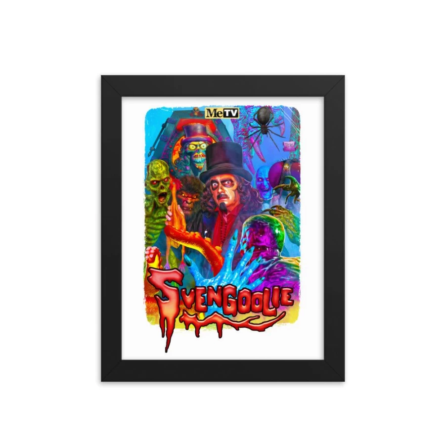 "Svengoolie Monster Mash-Up Art Print by Mark Spears | MeTV Custom Products Collectible Poster"