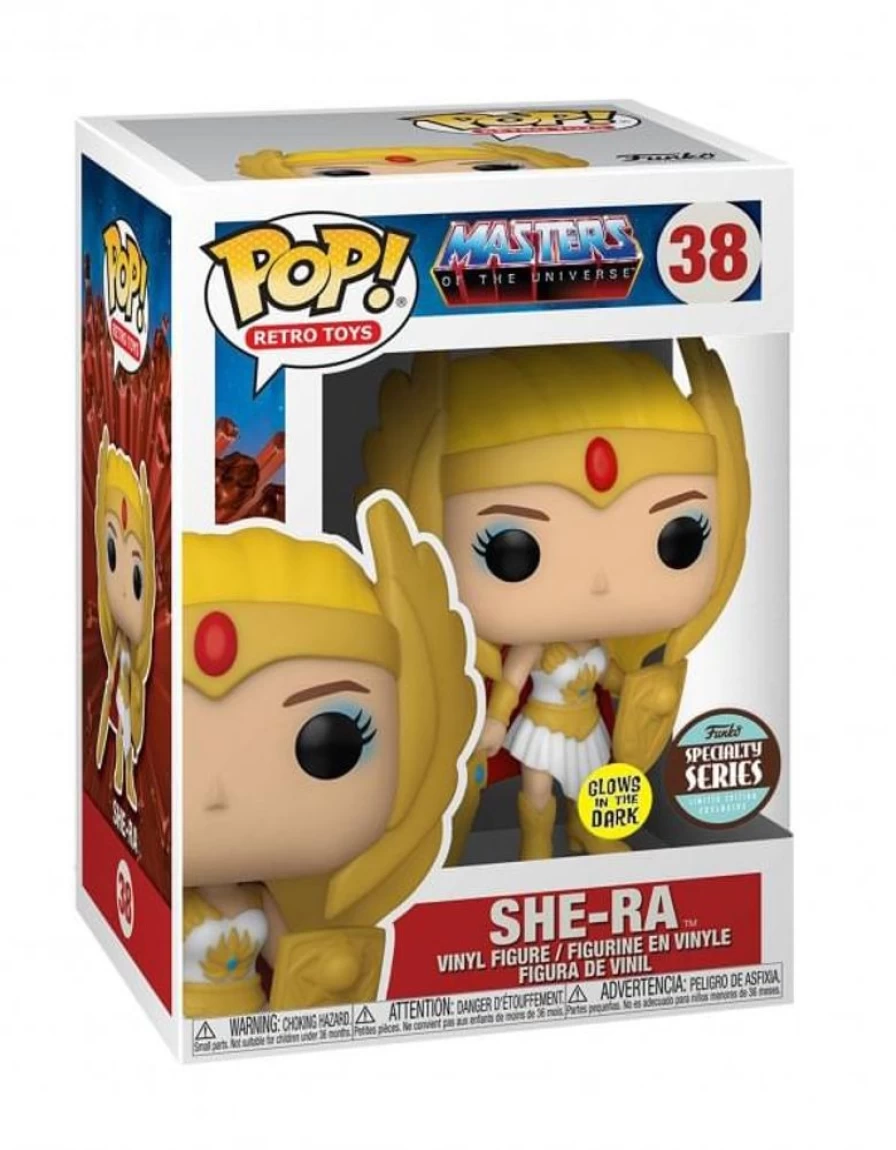 Toynk Exclusive Glow-in-the-Dark She-Ra Funko Pop! Vinyl Figure - Masters of the Universe Collectible
