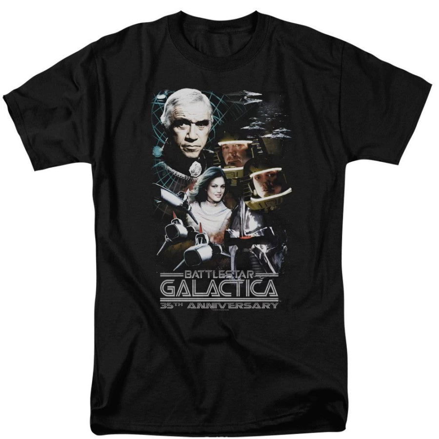 "MeTV Custom Classics Battlestar Galactica Unisex Collage Art Print"