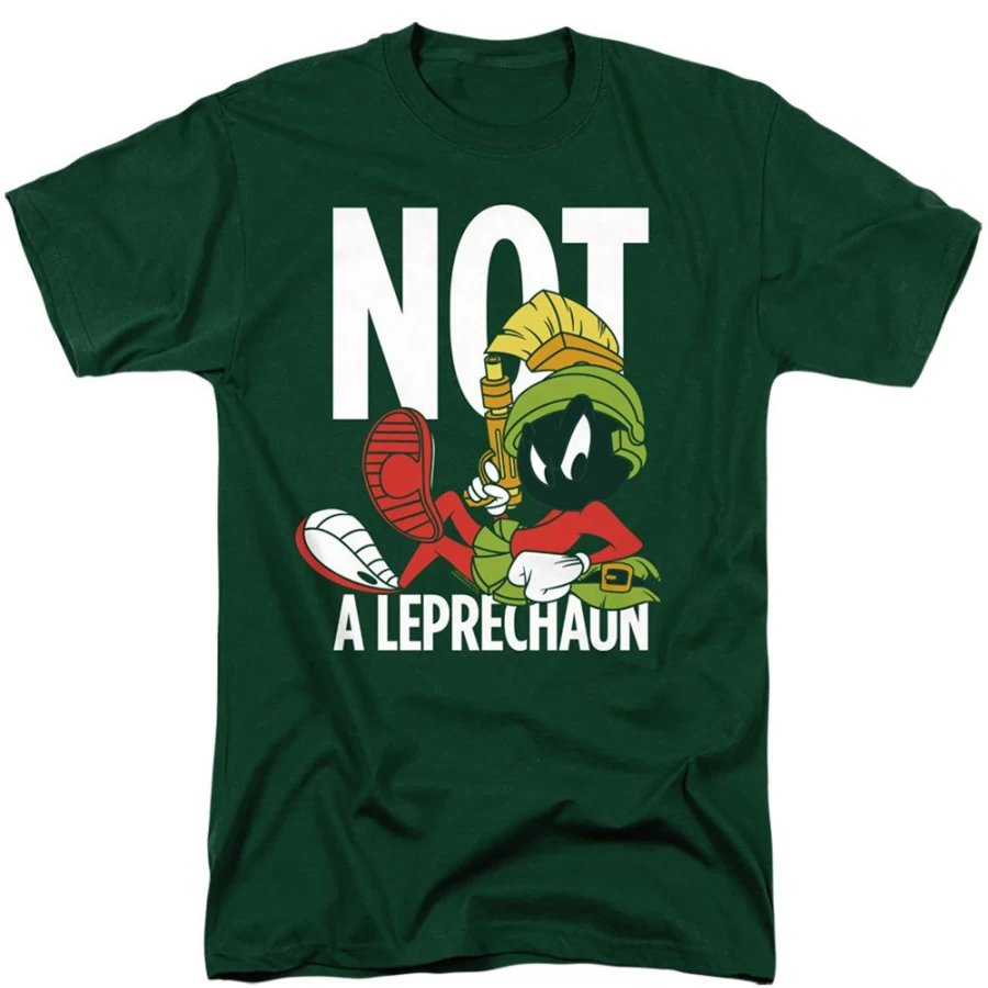 MeTV Custom Classics Looney Tunes Not A Leprechaun Unisex T-Shirt Cartoon Graphic Tee