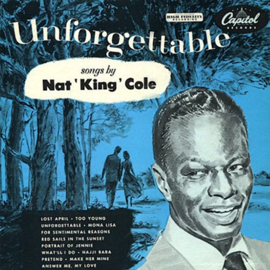 Nat King Cole - Unforgettable Vinyl Record by MeTV Entertainment