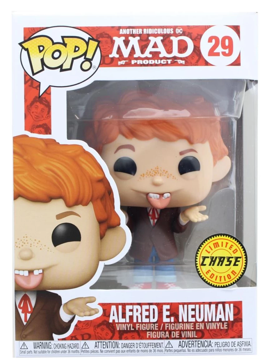 Toynk Alfred E. Neuman Mad TV Chase Funko Pop Vinyl Figure Collectible
