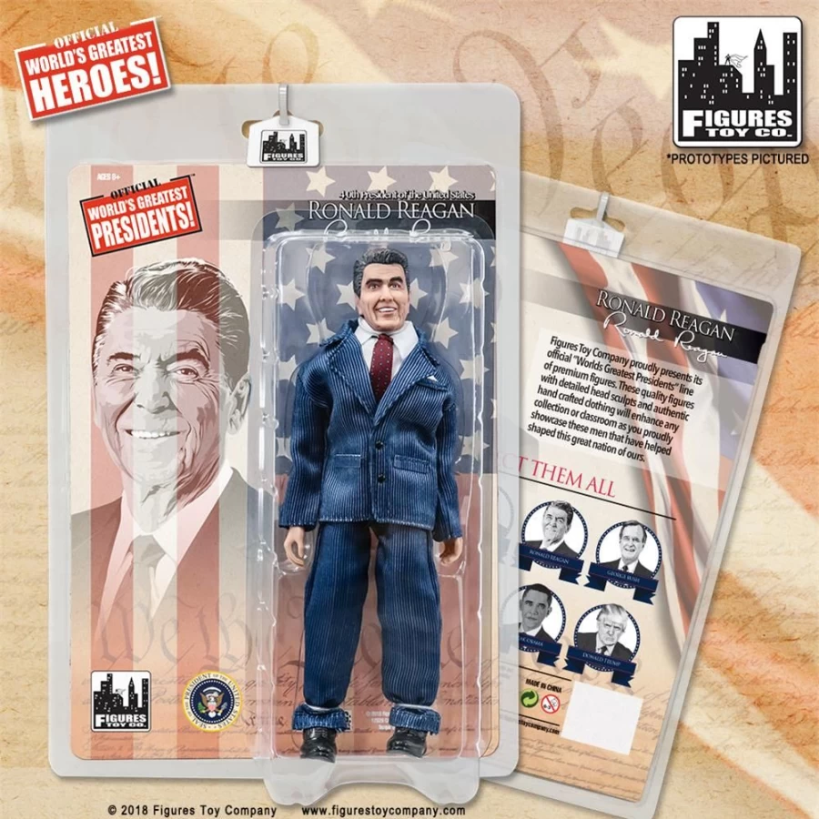 MeTV Figures Presidential Series: Ronald Reagan Collectible Figure – Limited Edition