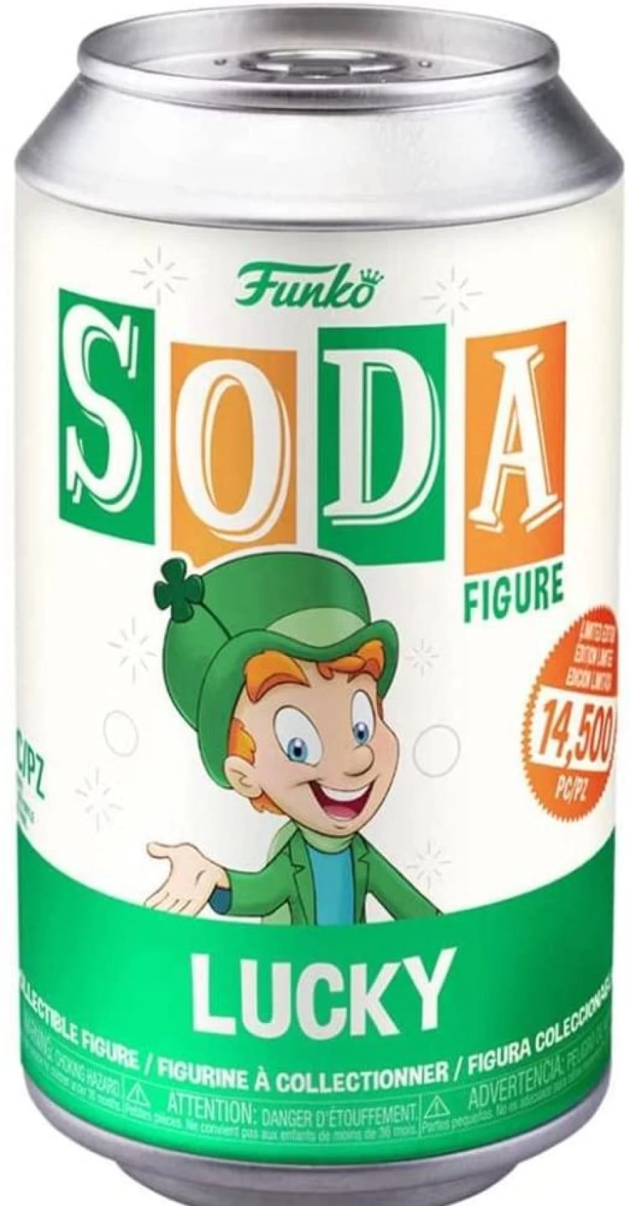 Toynk Exclusive Funko Soda Vinyl Figure - Lucky Leprechaun Collectible | Unisex Pop Culture Merchandise