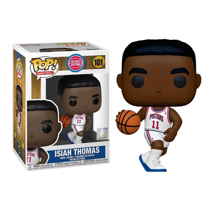 Toynk NBA Detroit Pistons Isiah Thomas Funko Pop! Vinyl Collectible Figure