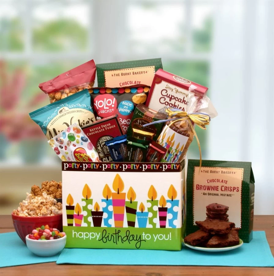 "GBDS Birthday Gift Box - Personalized Birthday Present for Her/Him - Unique Celebration Gift Idea"