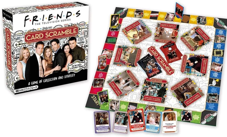"Toynk Friends TV Series Card Game - Official Collectible Scramble Card Game for Fans"