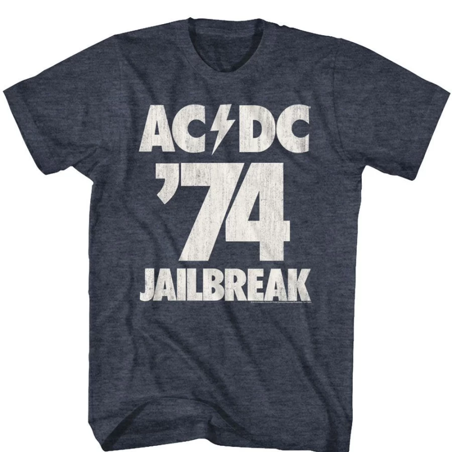MeTV Custom Brands AC/DC Jailbreak '74 Vintage Rock T-Shirt