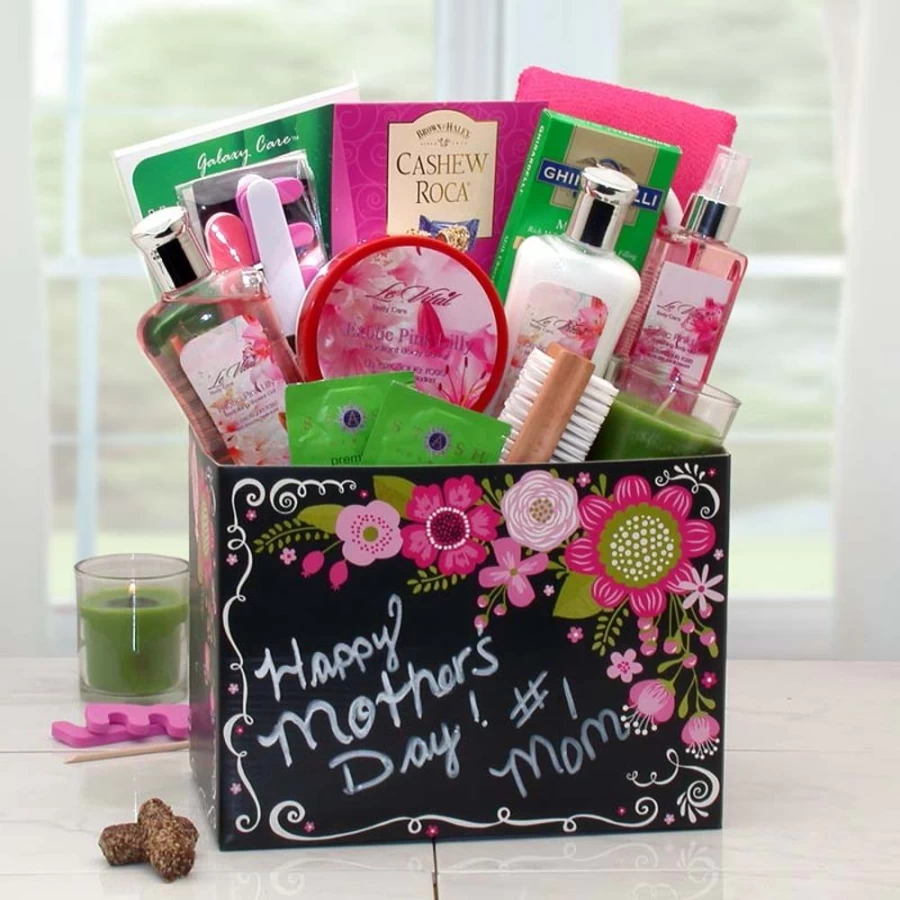 "GBDS Luxury Spa Gift Box for Mother's Day - Relaxing Self-Care Present for Mom"