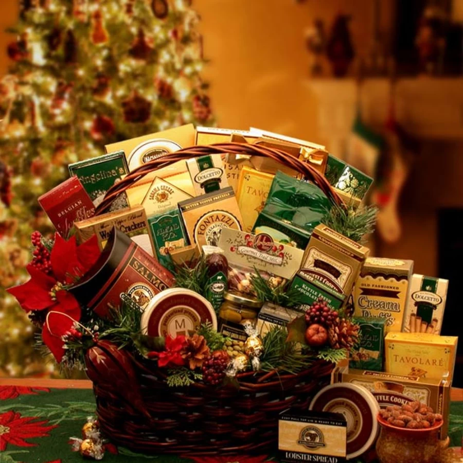 "GBDS Luxury Holiday Gourmet Gift Basket for Grand Celebrations"