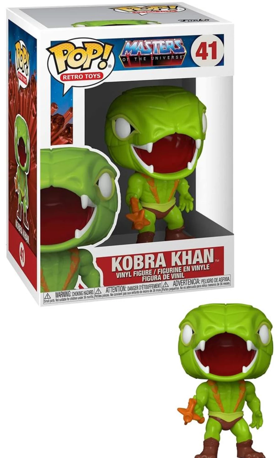Toynk Masters Of The Universe Kobra Khan Funko Pop Vinyl Figure Collectible Toy