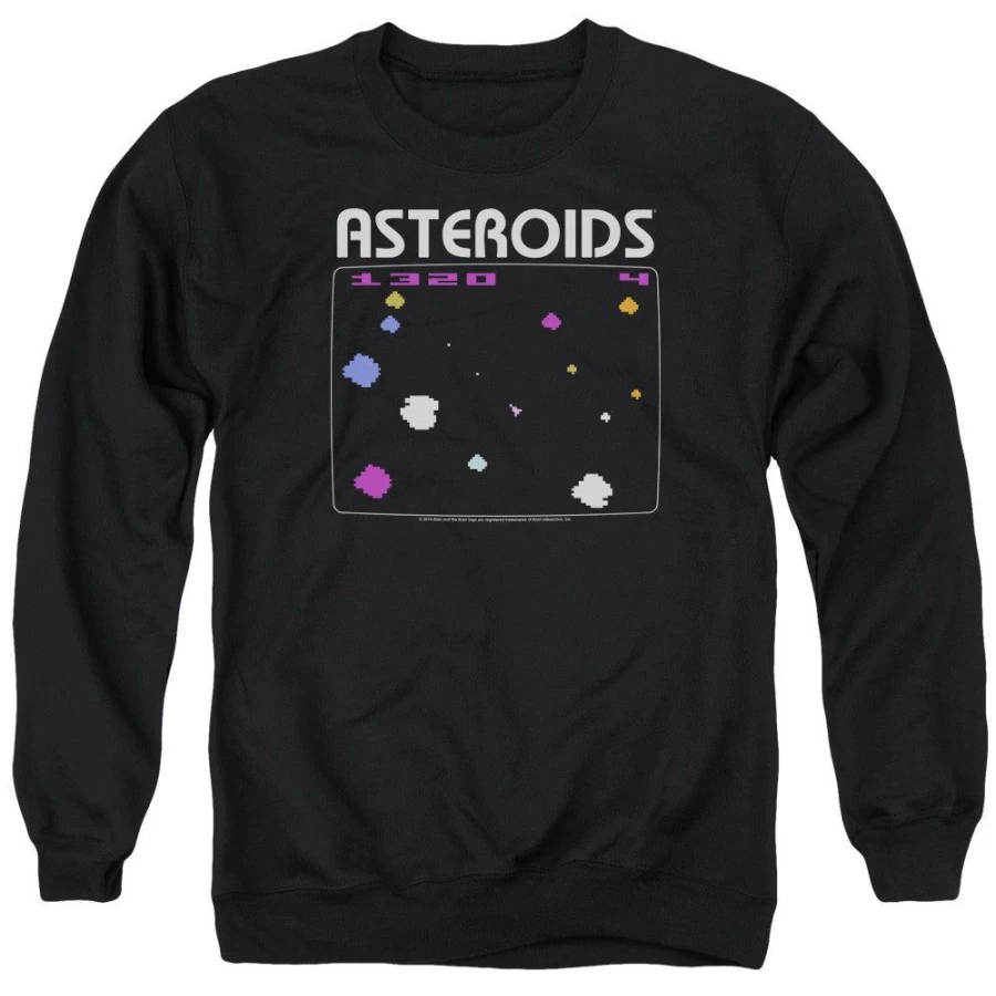 MeTV Custom Classics Unisex Atari Asteroids Retro Gaming T-Shirt