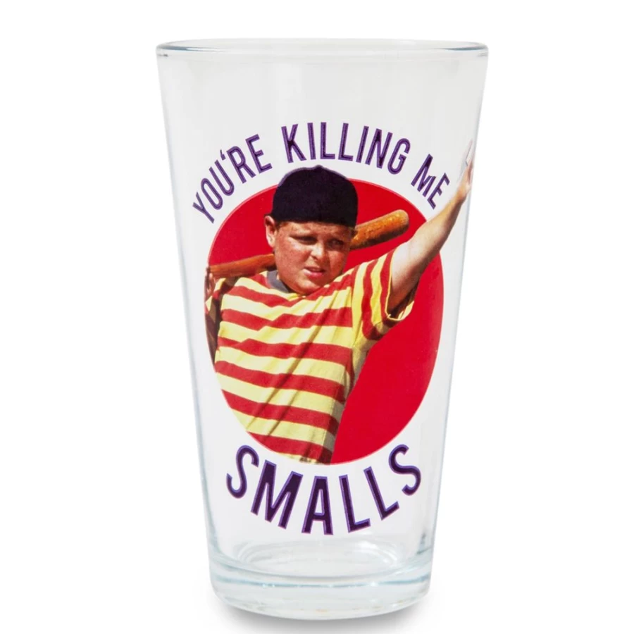 Toynk The Sandlot "Killing Me Smalls" 16oz Pint Glass - Movie Fan Gift & Collectible