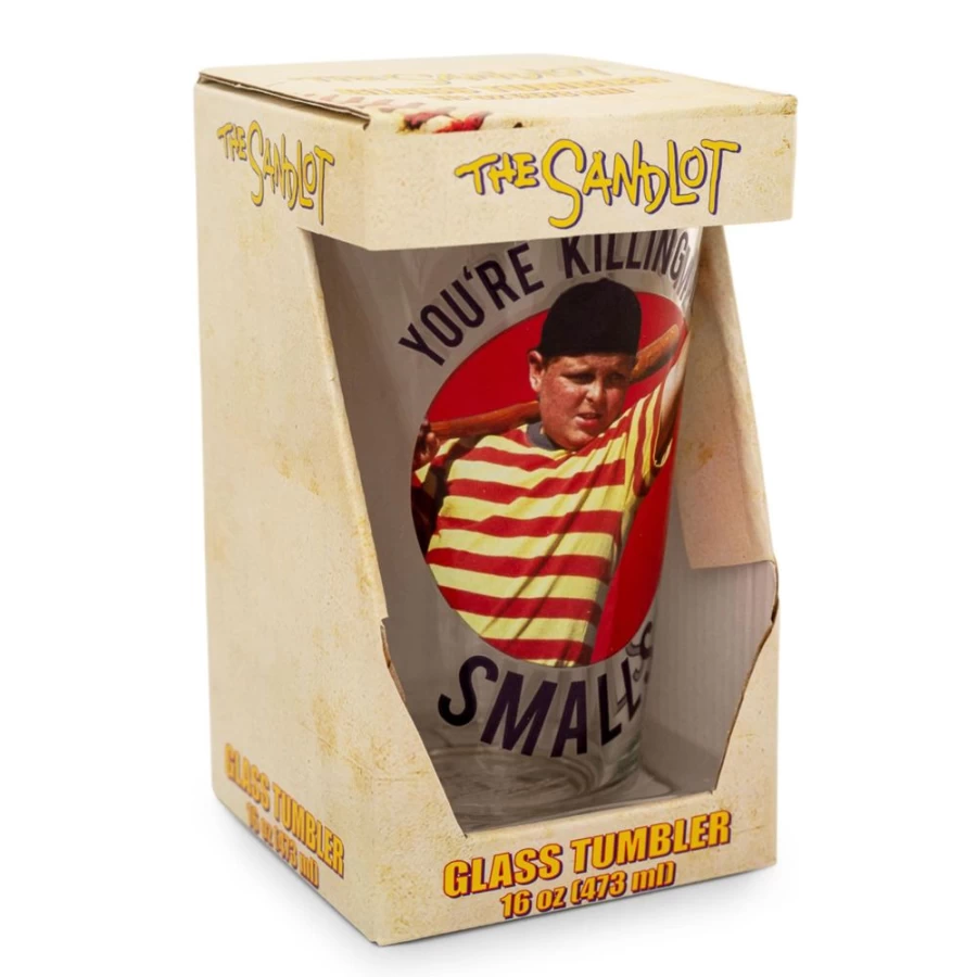 Toynk The Sandlot "Killing Me Smalls" 16oz Pint Glass - Movie Fan Gift & Collectible