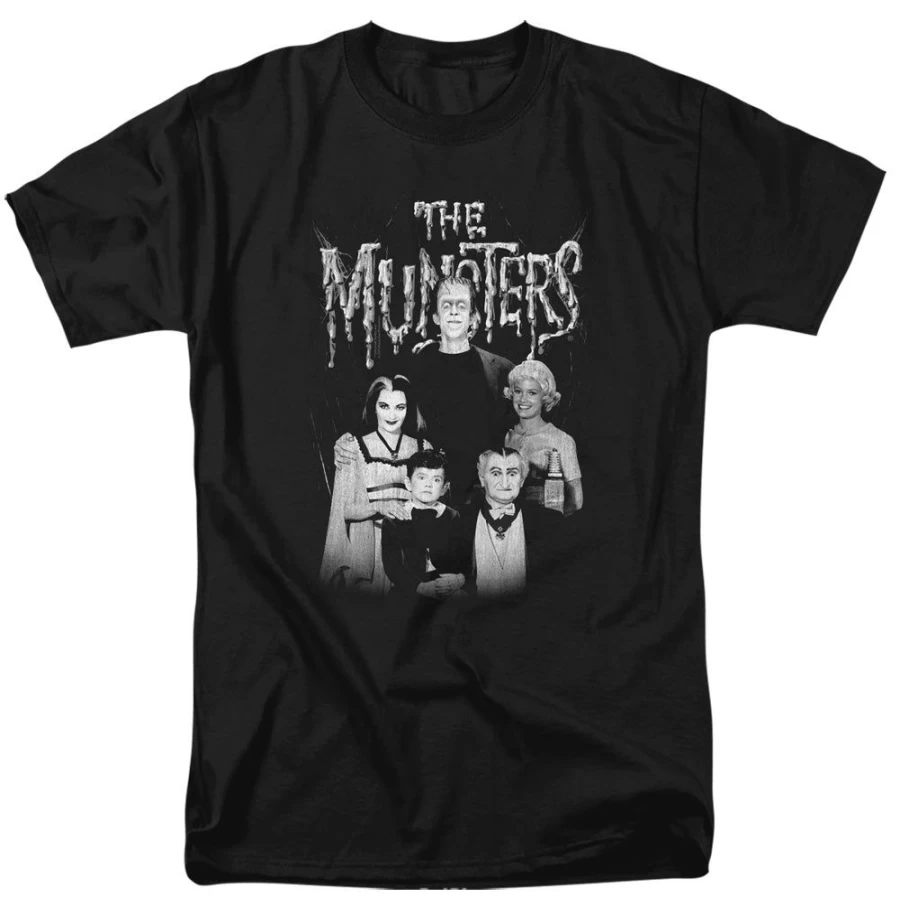 MeTV Custom Classics Munsters Family Portrait Unisex Collectible TV Show Merchandise