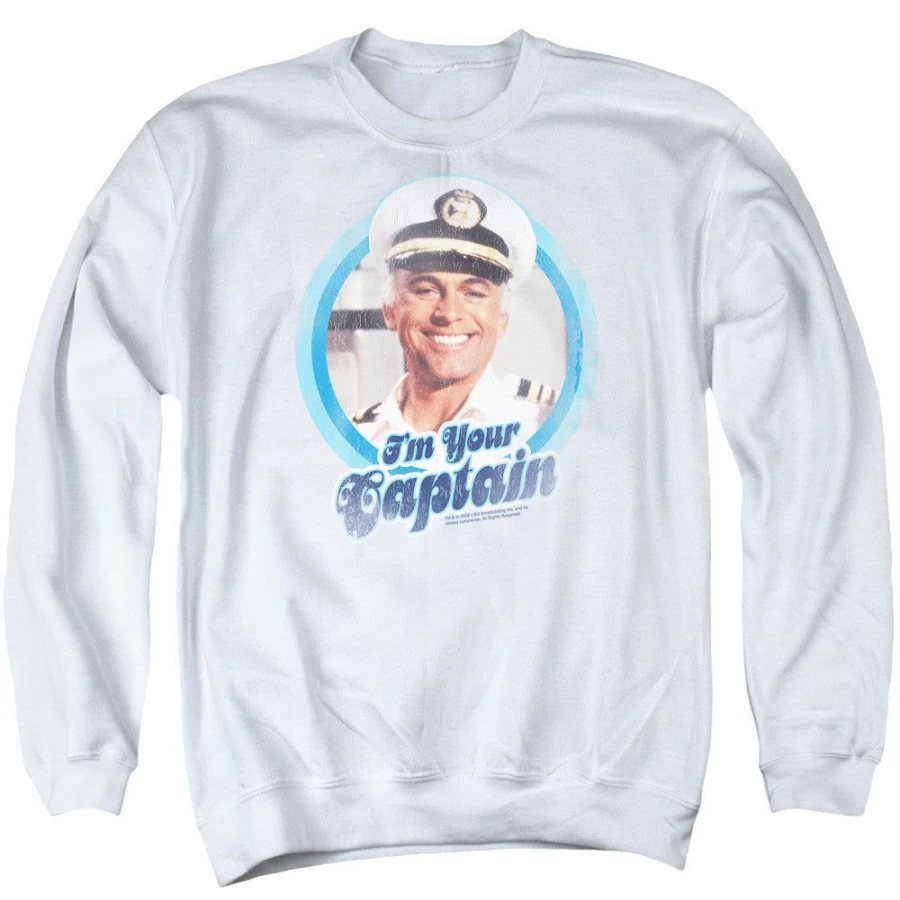 "MeTV Custom Classics Unisex The Love Boat - I'm Your Captain T-Shirt"
