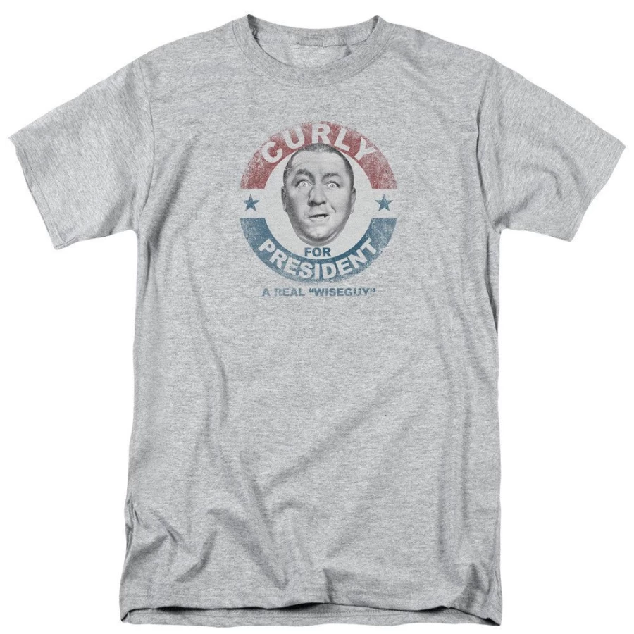 "MeTV Custom Classics Three Stooges - Curly For President Unisex Collectible"