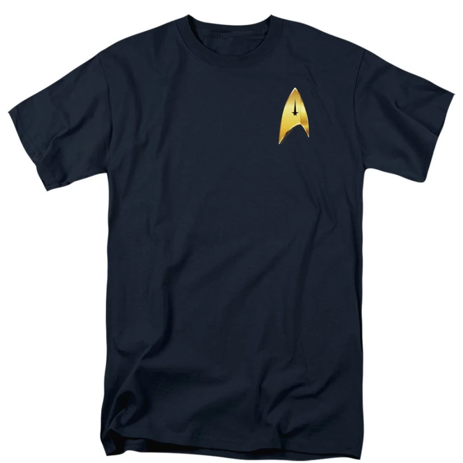 MeTV Custom Classics Star Trek Discovery Command Badge - Unisex Collectible Pin