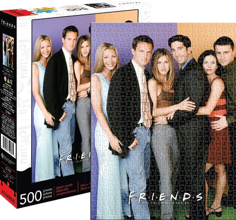 "Toynk Friends TV Show 500-Piece Jigsaw Puzzle – Collectible F.R.I.E.N.D.S. Cast Puzzle for Adults & Fans"