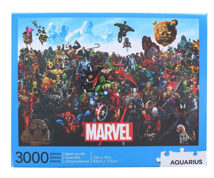 Toynk Marvel 3000-Piece Jigsaw Puzzle – Premium Cast Collection for Adults & Fans