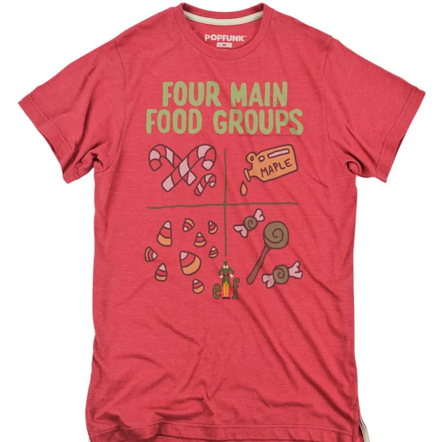 Popfunk Buddy The Elf's Four Food Groups Collectible Figure - Unisex Elf Movie Merchandise