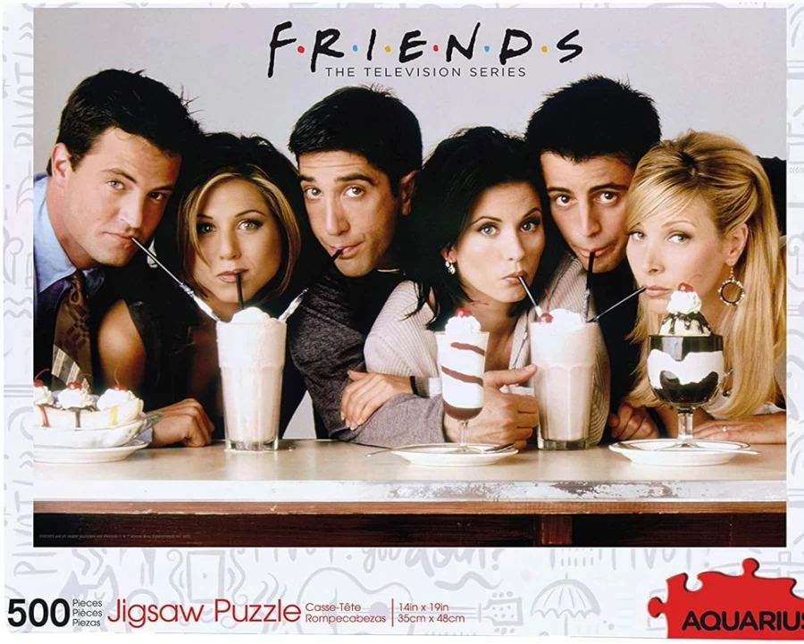 "Toynk Friends TV Show Milkshake 500-Piece Jigsaw Puzzle for Adults & Fans"