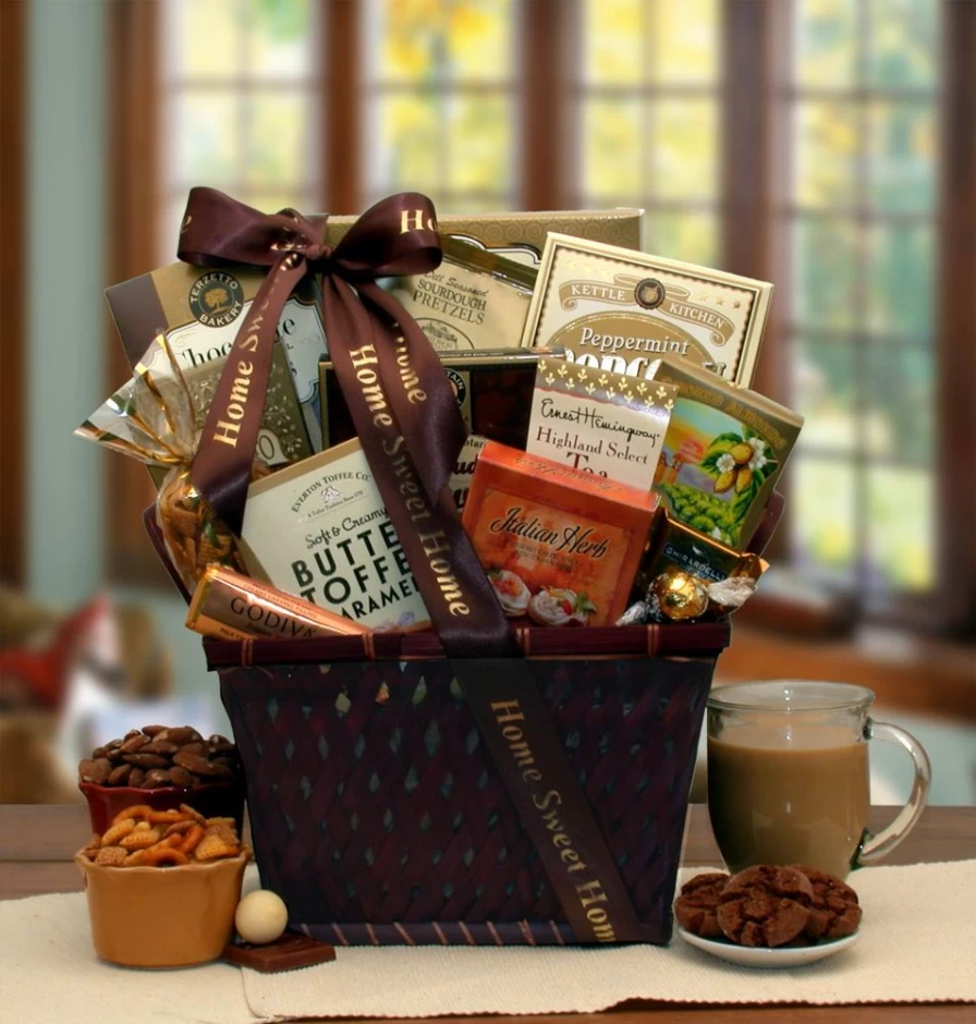 "GBDS Housewarming Gift Basket - Home Is Where The Heart Is Present"