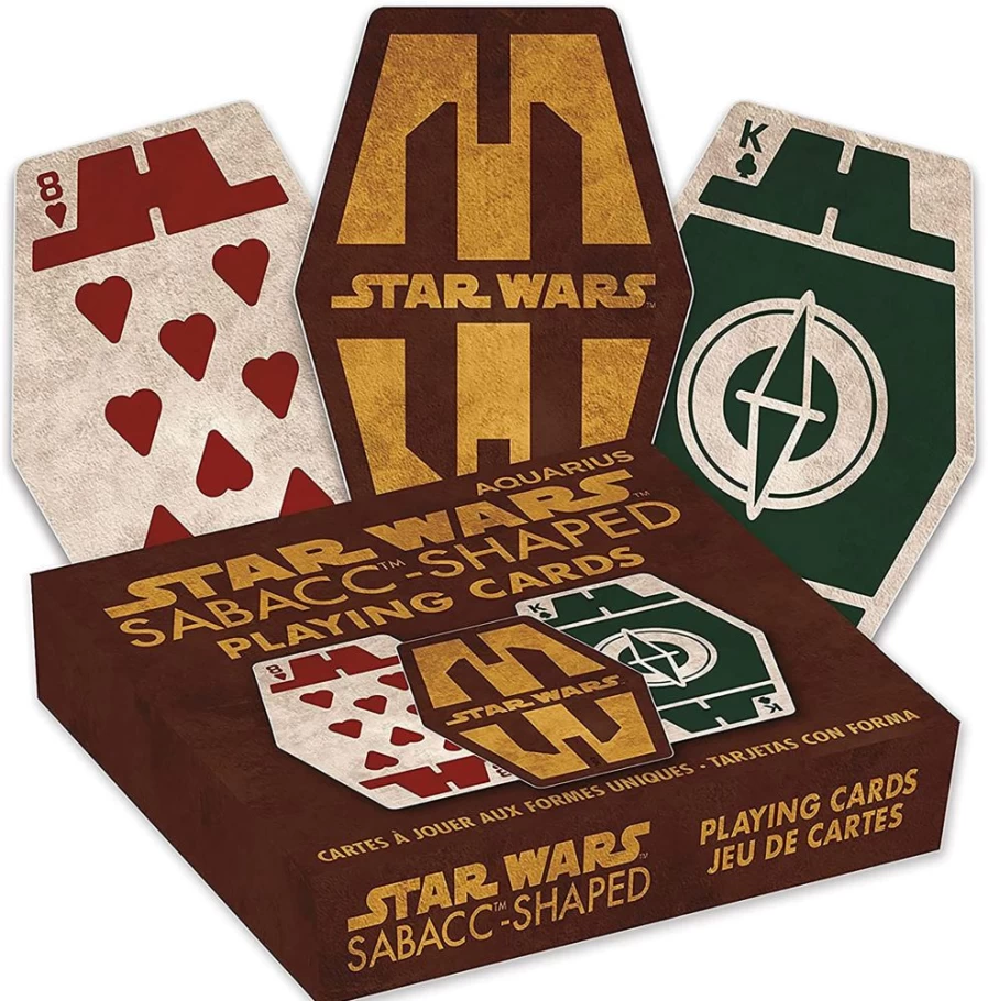Star Wars Sabacc Card Game by Toynk - Official Collectible Deck for Fans