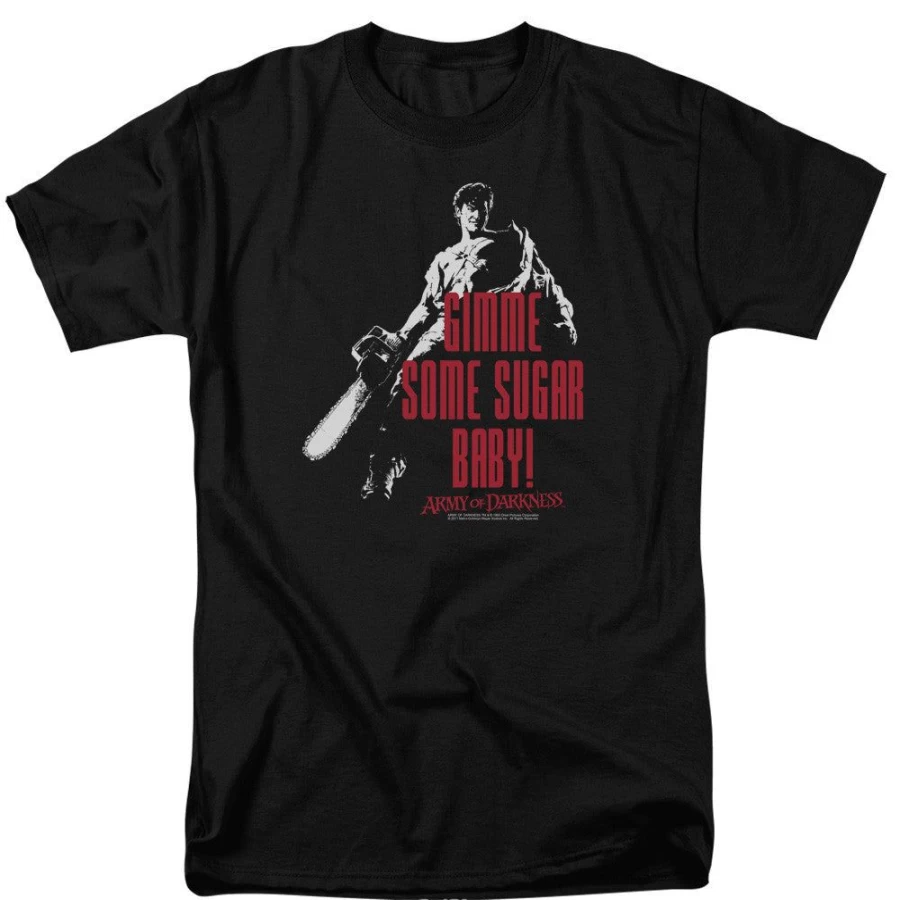 MeTV Custom Classics Army Of Darkness - Gimme Some Sugar T-Shirt, Horror Movie Merchandise