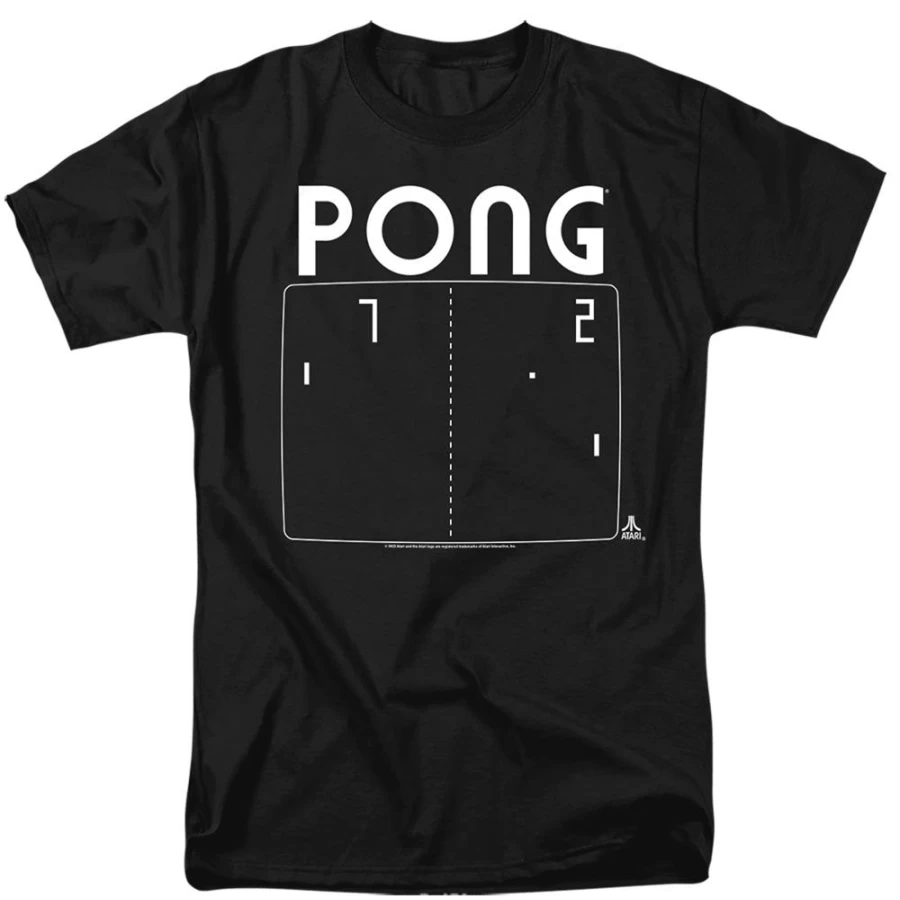 MeTV Custom Classics Unisex Atari Pong Screen - Retro Gaming Display