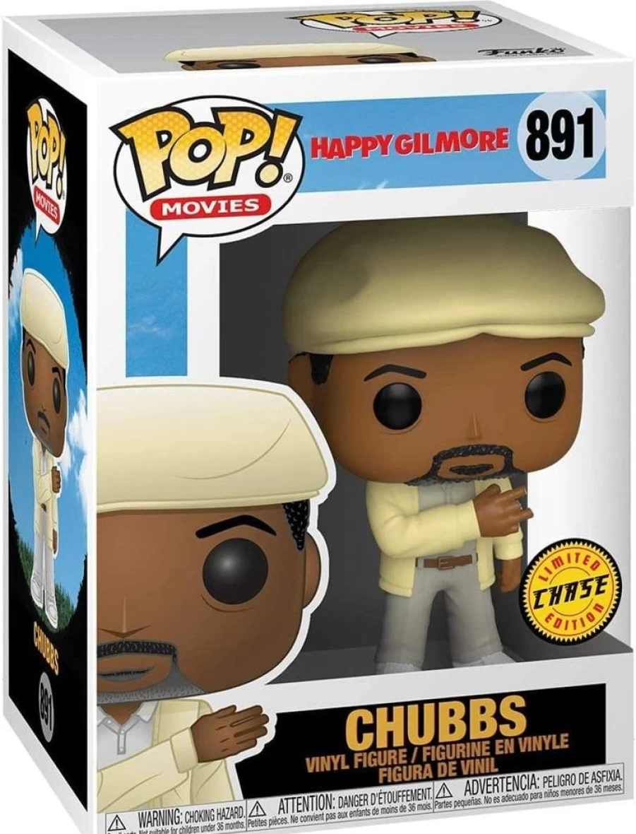 Toynk Pop Movies Happy Gilmore Chubbs Chase Vinyl Figure - Collectible Toy from Happy Gilmore Film