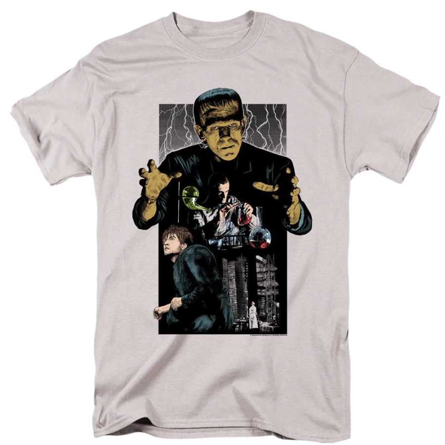 MeTV Custom Classics Universal Monsters Frankenstein Color Illustrated Collectible Figure