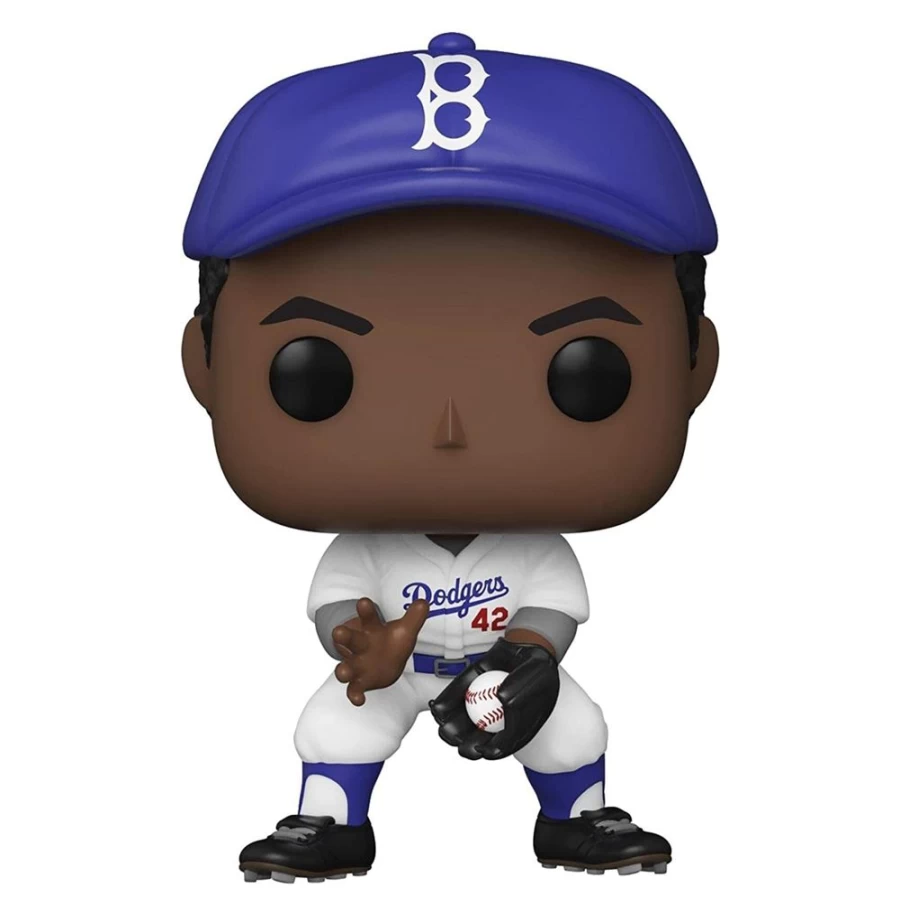 Toynk Exclusive Funko Pop! MLB LA Dodgers Jackie Robinson Icons Vinyl Figure Collectible