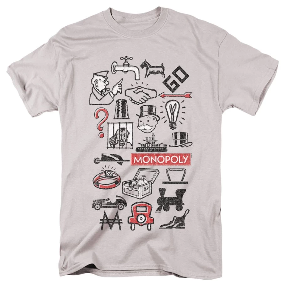 MeTV Custom Classics Monopoly Game - Unisex Edition with Iconic Tokens