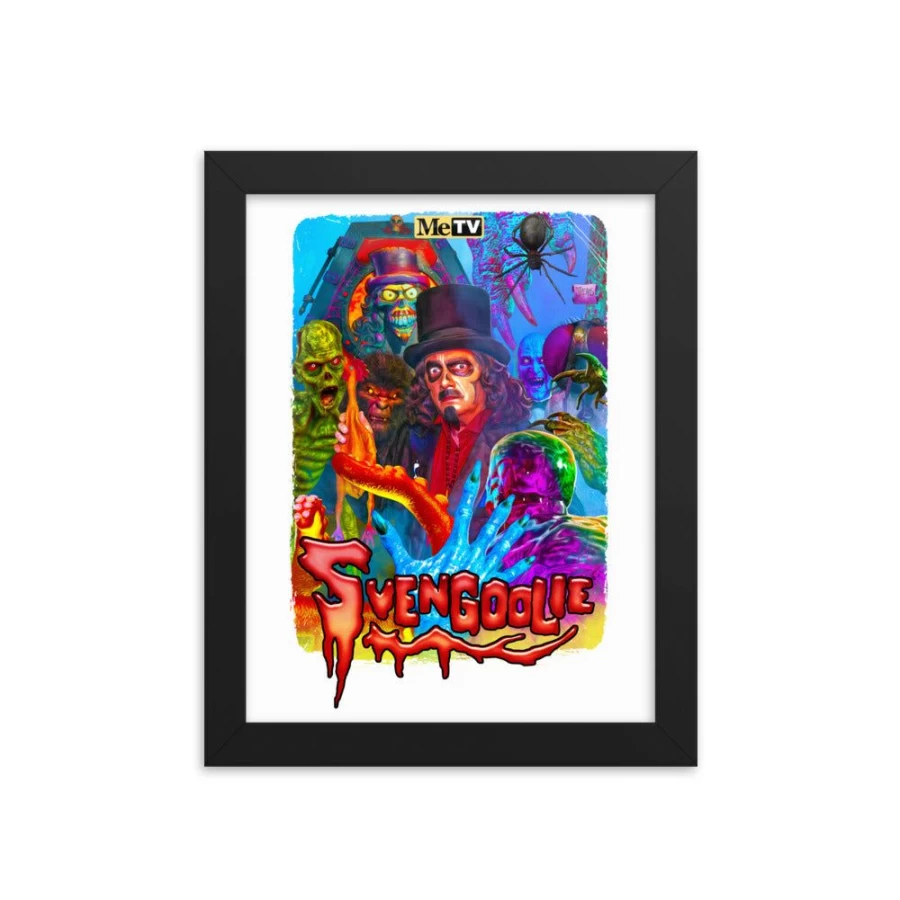"Svengoolie Monster Mash-Up Art Print by Mark Spears | MeTV Custom Products Collectible Poster"