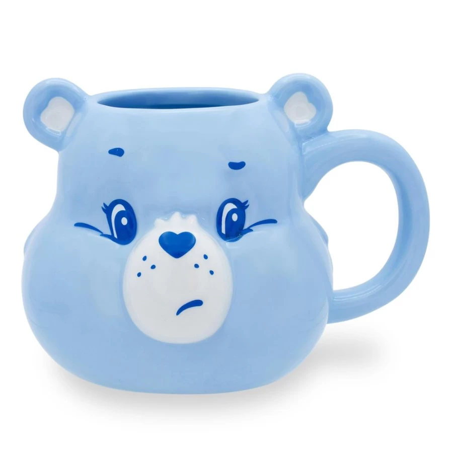 Toynk Care Bears Grumpy Bear 3D Ceramic Mug - 20oz Collectible Cup with Sculpted Design