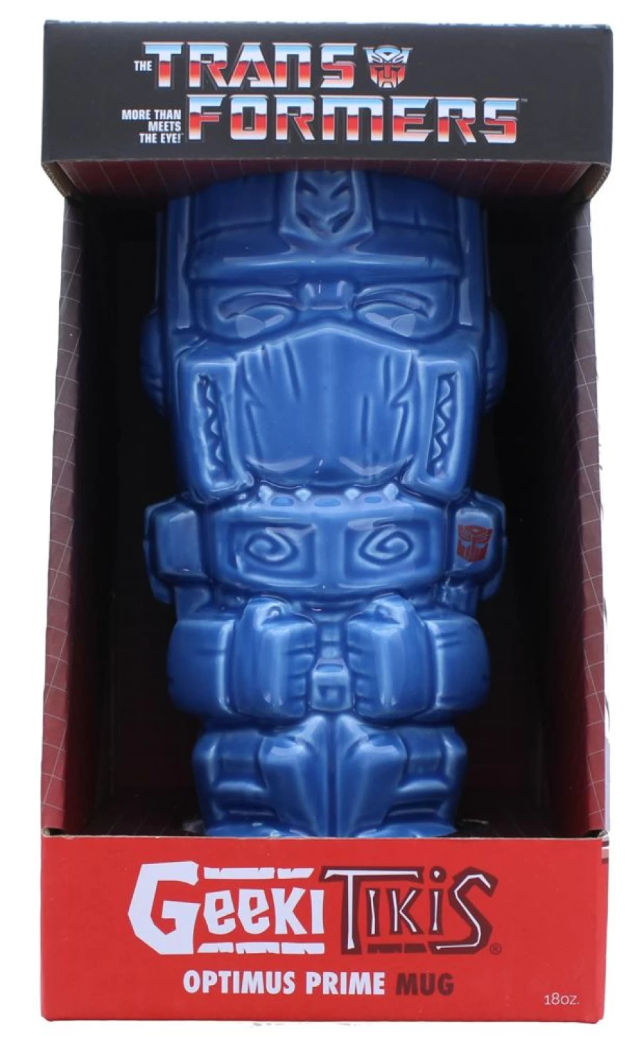 Transformers Optimus Prime Ceramic Mug 18oz - Geeki Tikis Style Collectible Drinkware by Toynk