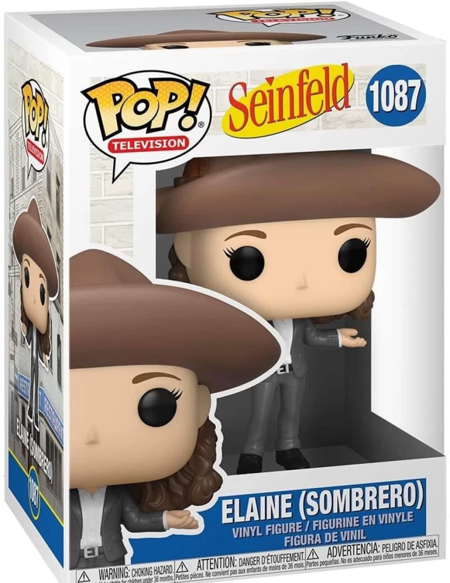 Toynk Exclusive Seinfeld Elaine Benes in Sombrero Funko Pop! Vinyl Collectible Figure