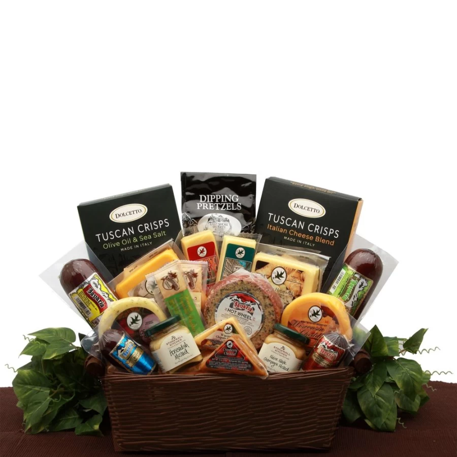 "GBDS Ultimate Gourmet Meat & Cheese Sampler – Premium Charcuterie Selection"